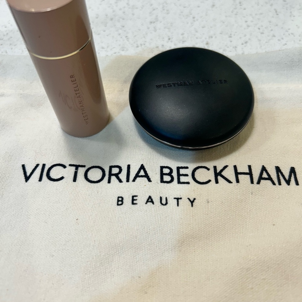 Westman Atelier Makeup Set - LouLou Lip & Superloaded Highlight in Peau De Peony